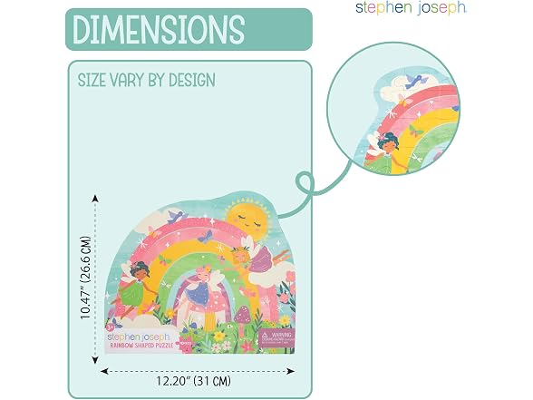 Stephen Joseph Shaped Jigsaw Puzzle, 40