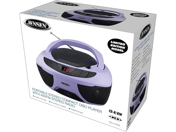Jensen CD-475PL Portable Sport Stereo