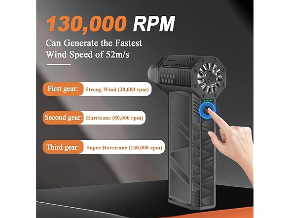 uziikl Portable Compressed Air Duster