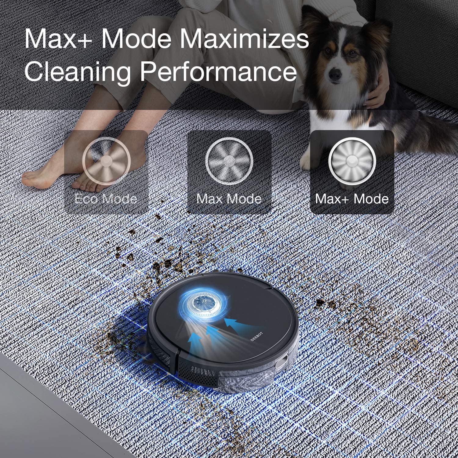 ECOVACS OZMO U2 Pro Robot Vacuum Cleaner - Gallery 11