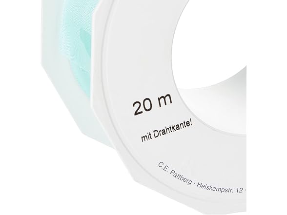 C.E. Pattberg DREAM Ribbon Sea Green 20m