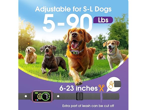 NQQHNN Smart Dog Bark Collar