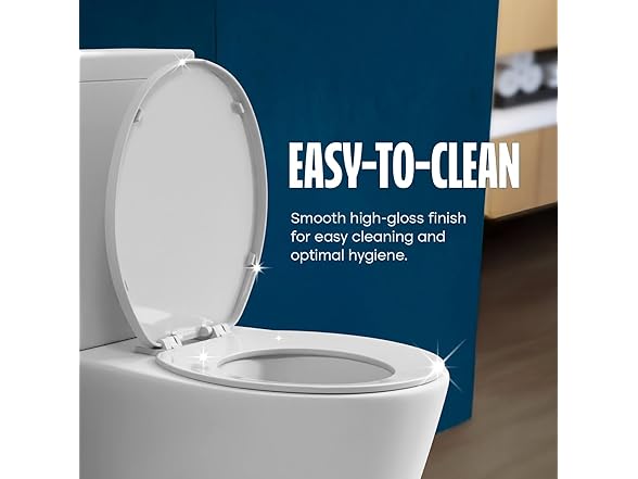 HIGHCRAFT Premium Round Toilet Seat