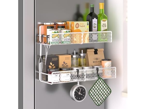 $13.99, Was $15.84, 11% Off! Magnetic Spice Rack for Refrigerator dealfomo
