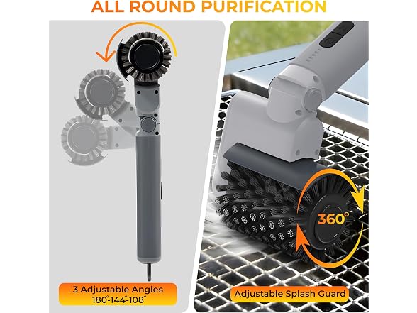 FIRERIOT Electric Grill Brush for Outdoor Grill