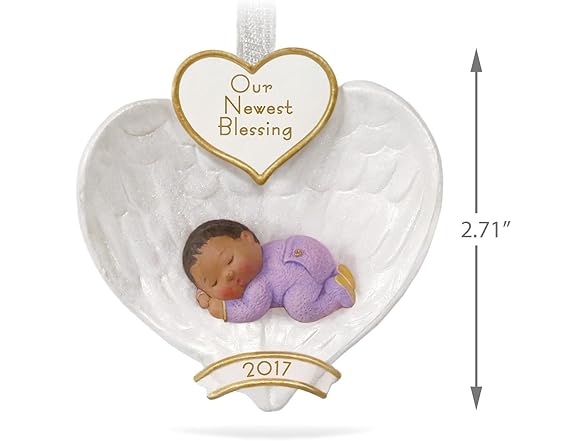 Hallmark 1595QSM7795 Baby's First Angel