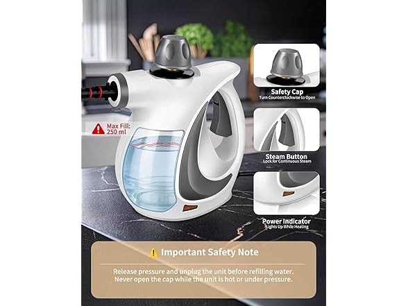 Pressurized Steam Cleaner