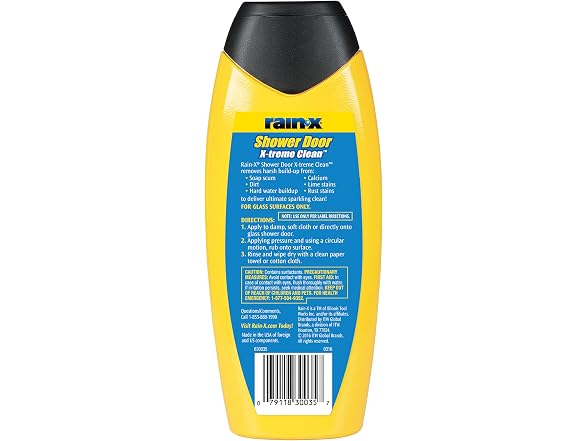 Rain X Xtreme Clean Shower Door Cleaner 12oz