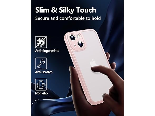 NINDOO for iPhone 15 Case Pink