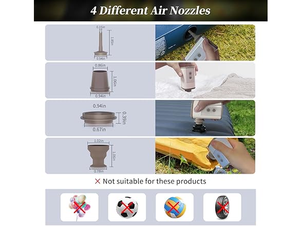 Vlinlvo Mini Portable Air Pump