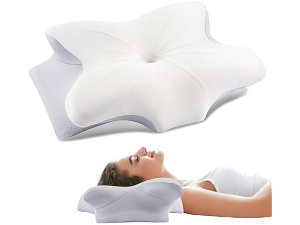 FAIORD Cooling Memory Foam Neck Pillow