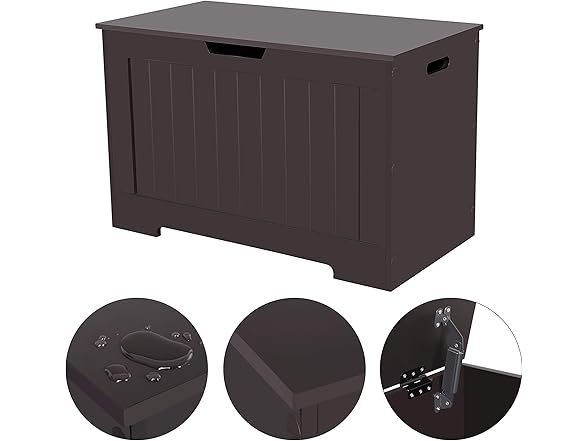 VASAGLE Storage Chest, 29.9 Inches Width