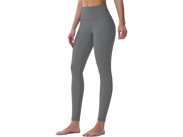Sunzel Womens Leggings 28in M Dark Grey