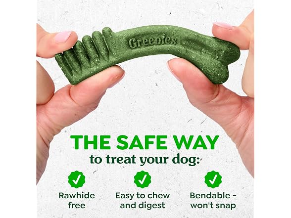 130CT Greenies Veterinarian-Recommended Adult Dog Treats