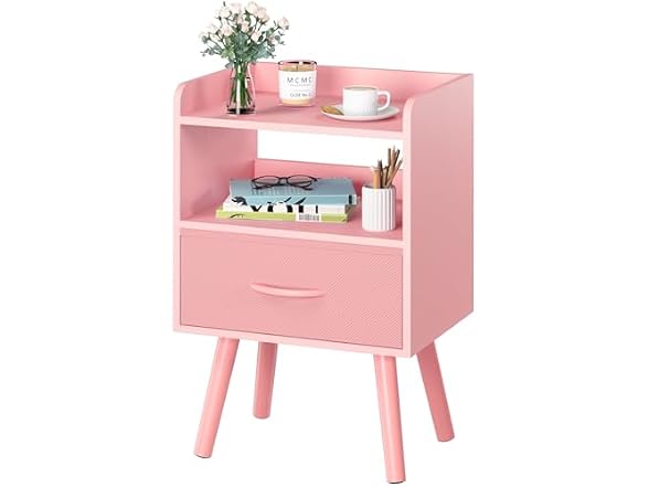 Modern Nightstand with Drawer