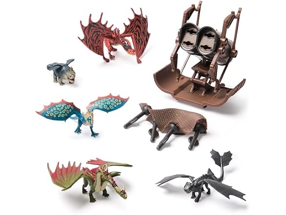 DreamWorks Dragons, 5-Pack Dragon Catcher Set