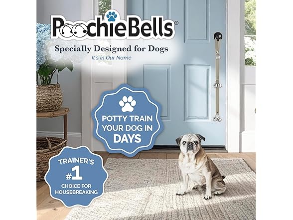 PoochieBells for Dog Potty Training