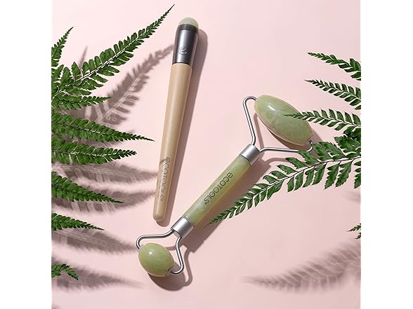 EcoTools Jade Facial Roller and Eye Roller Duo