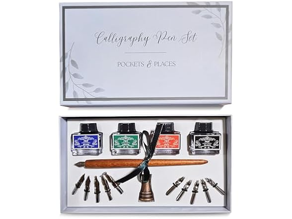 Pockets & Places Calligraphy Pen Set