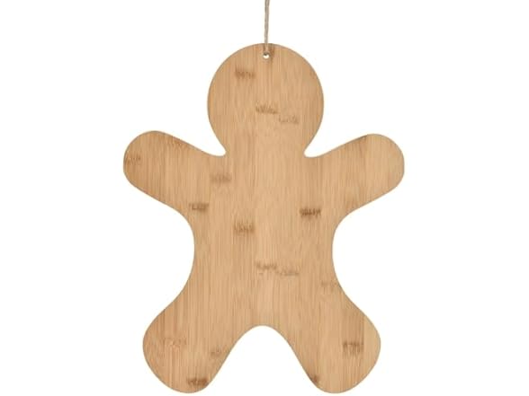 Amscan Bamboo Gingerbread Charcuterie Board