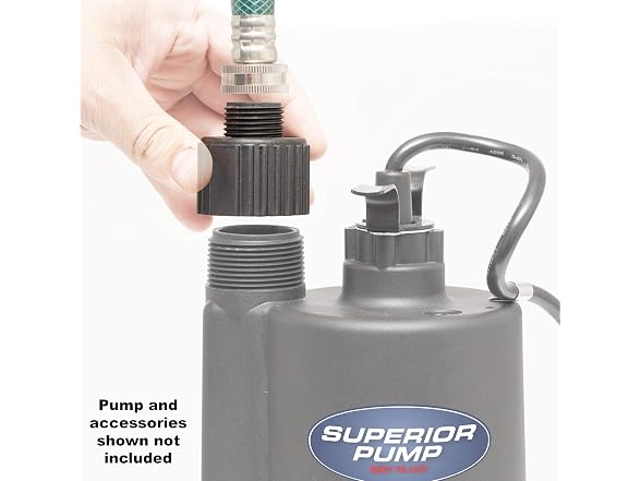 Superior Pump 99004 Thermoplastic Adapter,