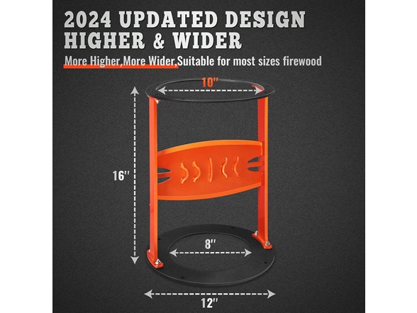 XL Cast Steel Firewood Splitter