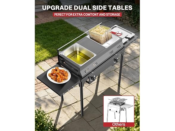 Pipopa Outdoor Propane Deep Fryer