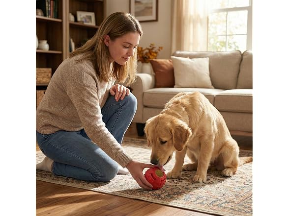 SPOT Seek-A-Treat Double Puzzle Ball Dog Toy