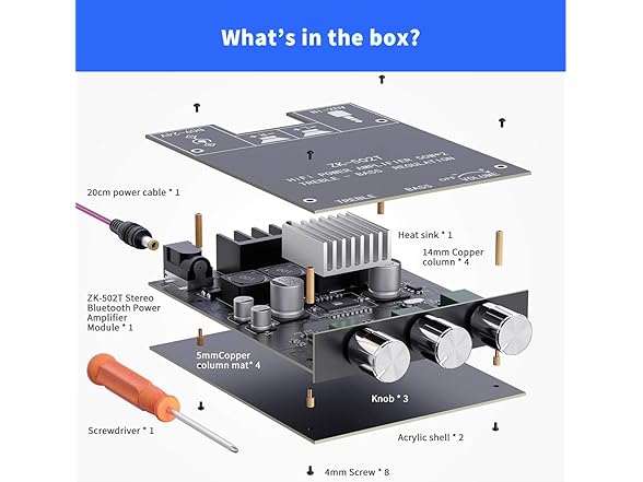 Eifotoric 100W Bluetooth Amplifier Board