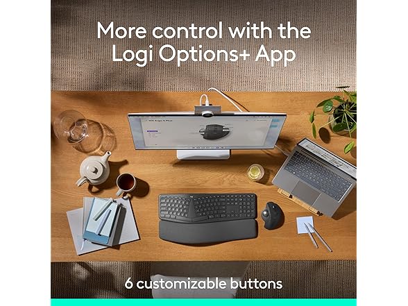 Logitech MX Ergo S Advanced Wireless Trackball Mouse