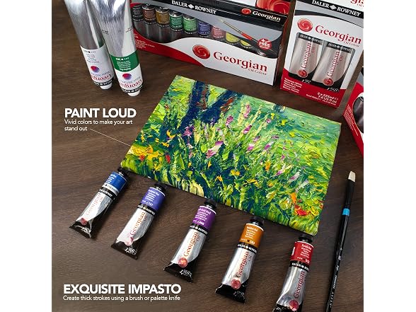 Daler Rowney Georgian Oil Paint - Gallery 6