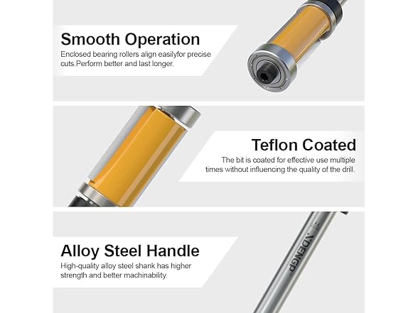 XDENGP Top and Bottom Bearing Flush Trim