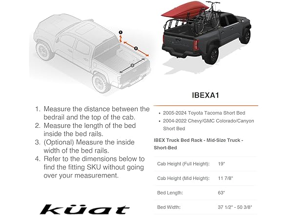 KUAT Ibex Versatile Durable Lightweight