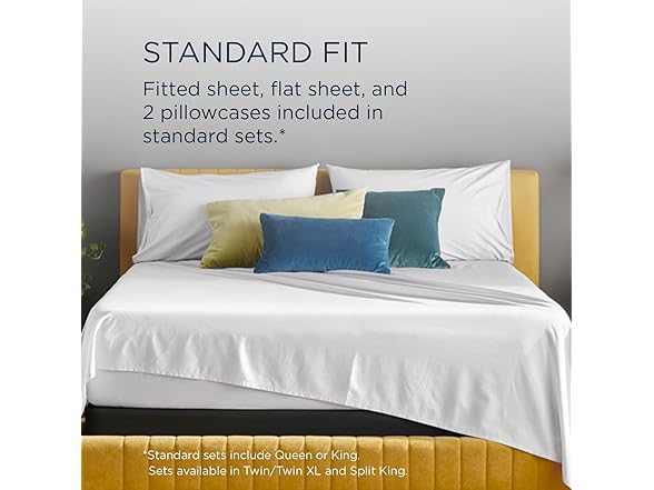 Tempur-Pedic TEMPUR ProAir Sheet Set White - Split King