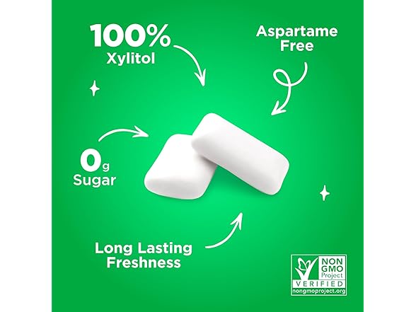 1PK PUR Gum | Aspartame Free Chewing Gum