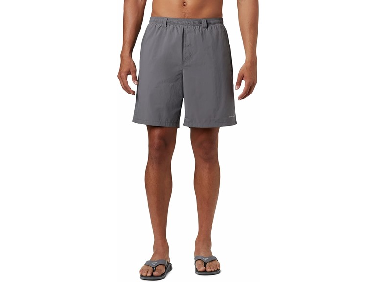 Columbia Men's Backcast III Water Short, City Grey, Small/8" Inseam