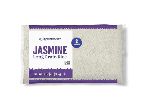 Amazon Grocery Jasmine Long Grain Rice 2 Lb