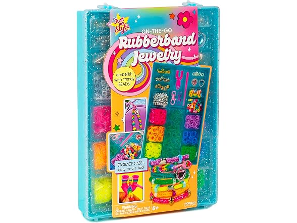 Just My Style On-the-Go Rubberband Jewelry Making Kit