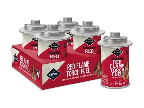 Diamond® Red Flame Torch Fuel 4Pk