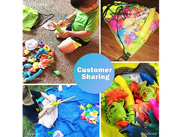 CozyBomB Magnetic Fishing Pool Toys Game