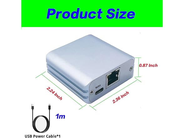 Aoaizue RJ45 Ethernet Splitter Adapter