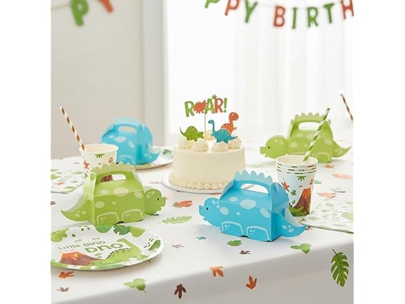 Fun Express Dinosaur Treat Boxes (Set of 12)