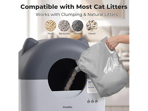 Self Cleaning Litter Box Automatic: Extra Large