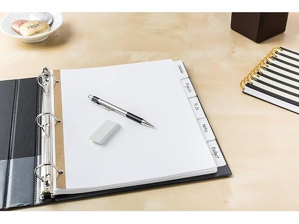 AVERY Big Tab Write-On Dividers w/Erasable Laminated Tabs