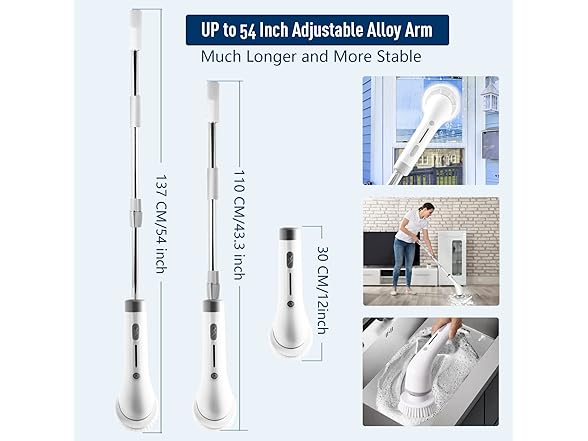 Katalic Electric Spin Scrubber,2023 New 8 in 1 