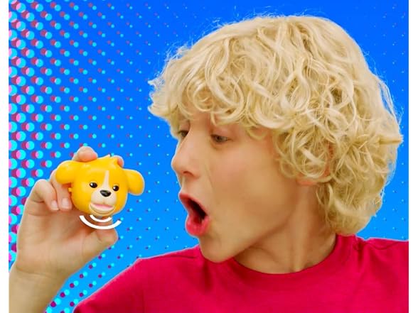 Mojimoto Unicorn and Cheeseburger Repeating Talk-Back Toy