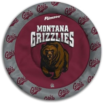YouTheFan NCAA Montana Grizzlies Flimzee Bean-Bag Flying Disc