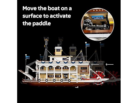LEGO Ideas 21356 River Steamboat