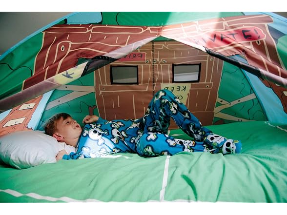 Pacific Play Tents 19791 Kids Tree House Bed Tent Playhouse
