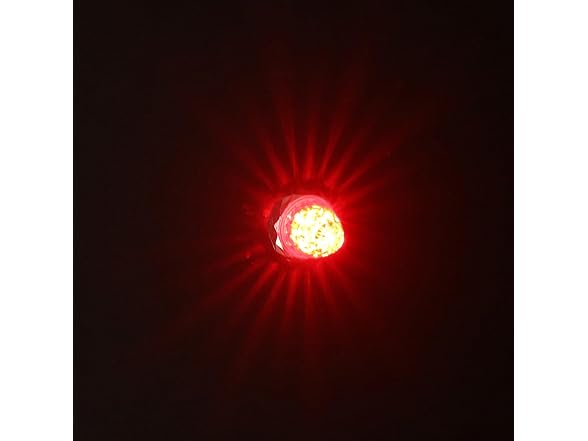 Jewel Light Clear Lens Red LED